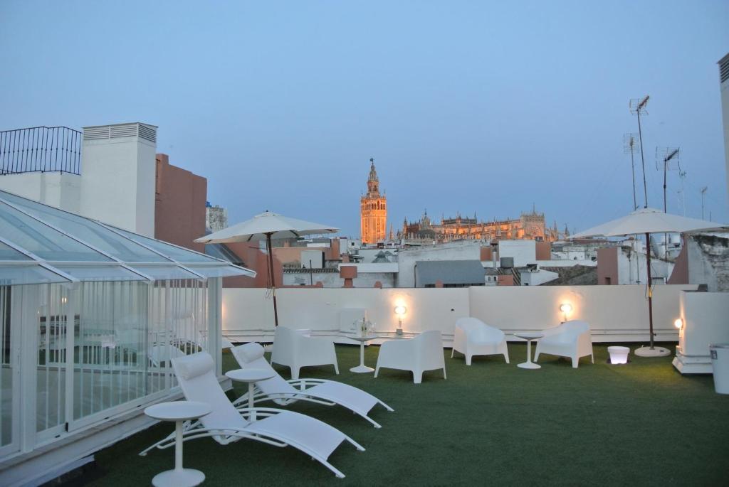 Suites Sevilla Plaza Exterior foto